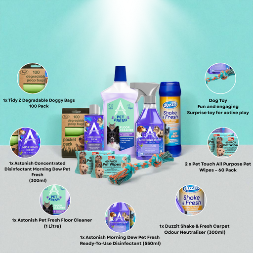 8 Piece Dog Cleaning Bundle All-in-One Pet Hygiene Kit Pet Cleaning Supplies FabFinds