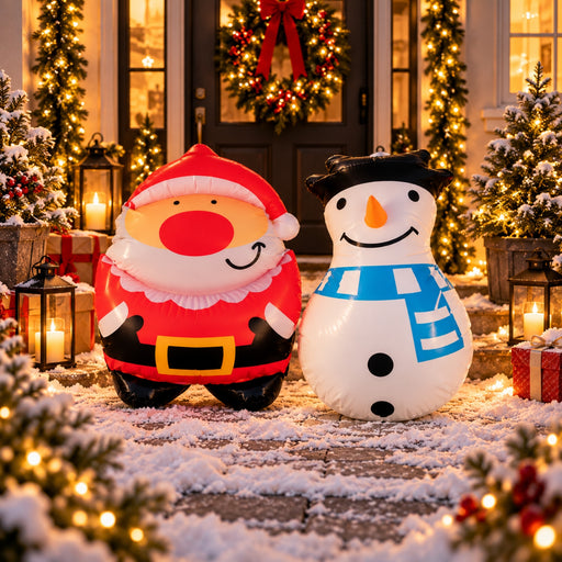 Inflatable Christmas Character 60cm x 41cm Christmas Decorations FabFinds