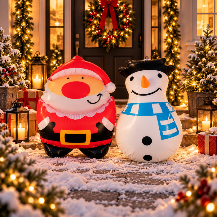 Inflatable Christmas Character 60cm x 41cm Christmas Decorations FabFinds