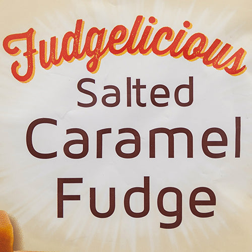 Ryedale Farm Fudgelicious Salted Caramel Fudge 160g Sweets, Mints & Chewing Gum Ryedale Farm   