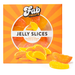 Jelly Slices Sugar Coated Sweets in Assorted Flavours 120g Sweets, Mints & Chewing Gum FabFinds Orange & Lemon Pack of 1