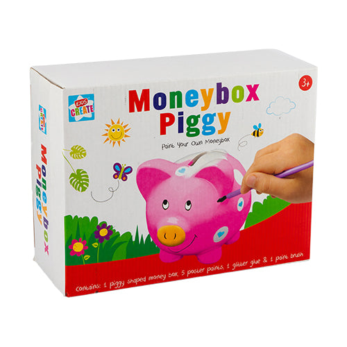 Kids Create Paint Your Own Moneybox Piggy Arts & Crafts FabFinds   