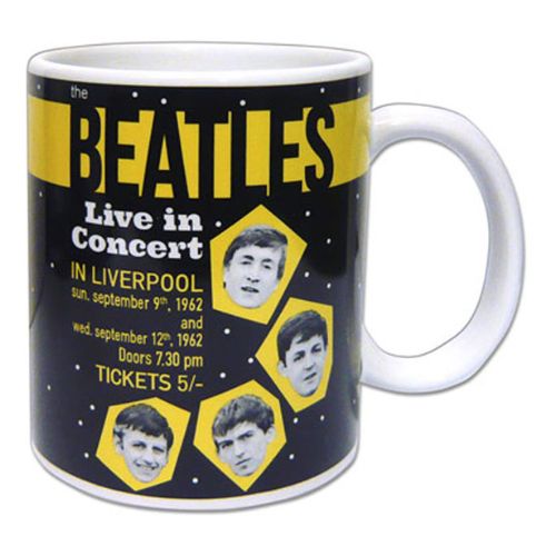 The Beatles Live In Concert Liverpool Mug Mugs Rock Off   