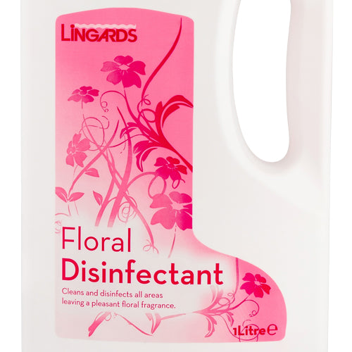 Lingards Floral Disinfectant 1 Litre Disinfectants lingards   