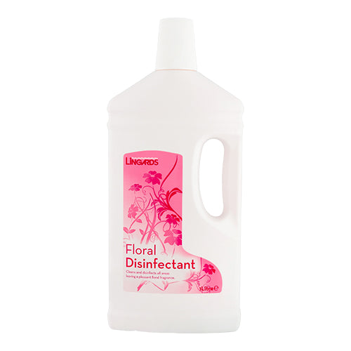 Lingards Floral Disinfectant 1 Litre Disinfectant lingards   