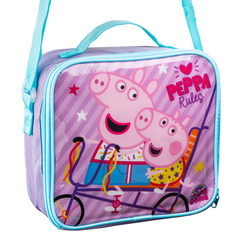 Peppa Pig Peppa Rule Insulated Lunch Bag Kids Lunch Bags & Boxes Hasbro   