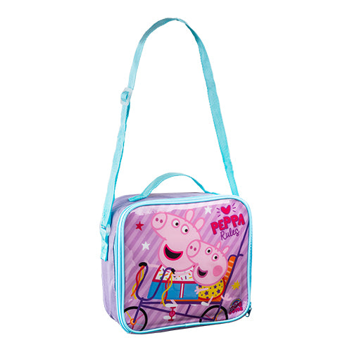 Peppa Pig Peppa Rule Insulated Lunch Bag Kids Lunch Bags & Boxes Hasbro   