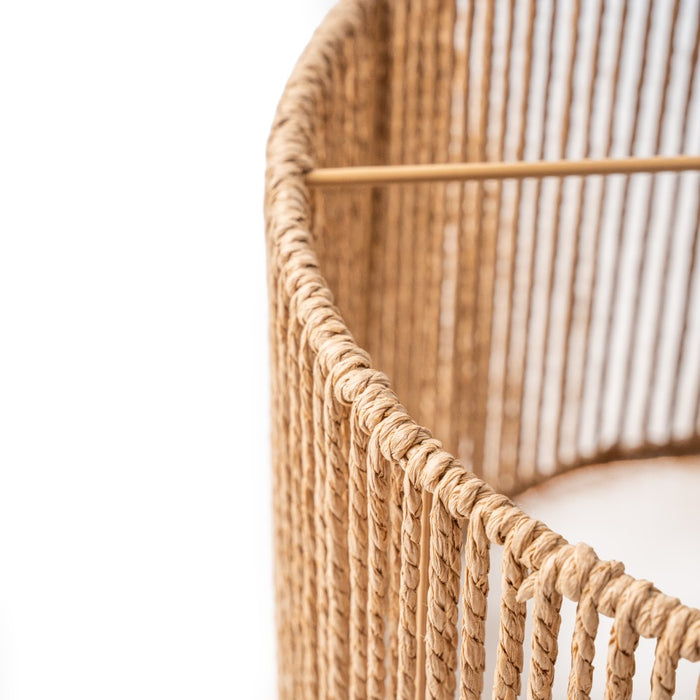 Natural Woven String Easy Fit Pendant Shade Lighting FabFinds