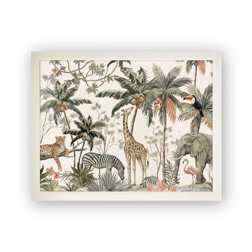 Animal Kingdom Print Lap Tray with Cushioned Base 45cm Decorative Trays FabFinds