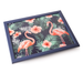 Flamingo Tropical Print Lap Tray with Cushioned Base 44cm Decorative Trays FabFinds