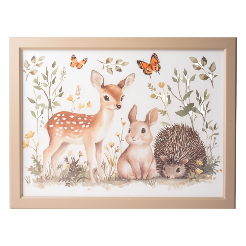 Woodland Animals Lap Tray with Cushioned Base 44cm Decorative Trays FabFinds