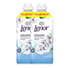 Lenor Fabric Conditioner Cotton Fresh Crisp Long Lasting Softness 43 Washes Assorted Packs Laundry - Fabric Conditioner Lenor Pack of 2
