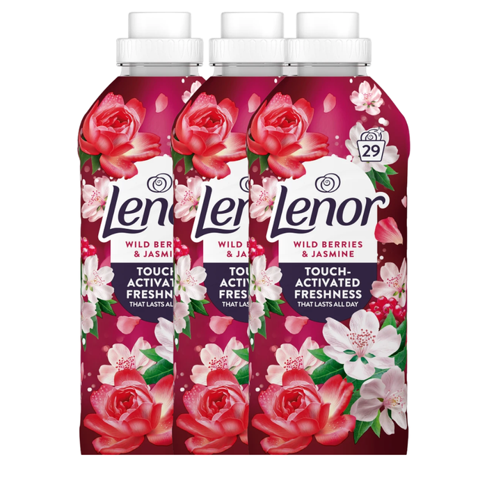 Lenor Fabric Conditioner Wild Berries & Jasmine 29w Assorted Packs