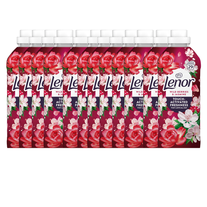 Lenor Fabric Conditioner Wild Berries & Jasmine 29w Assorted Packs
