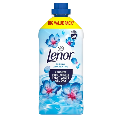 Lenor Spring Awakening Fabric Conditioner Assorted Washes Laundry - Fabric Conditioner Lenor 59 Washes Pack of 1