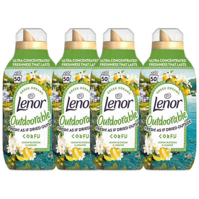 Lenor Outdoorable Corfu Lemon Blossom & Jasmine 50w Laundry - Fabric Conditioner FabFinds 4