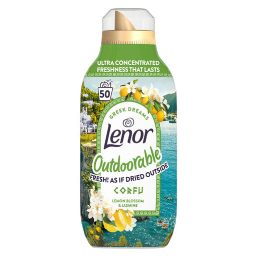 Lenor Outdoorable Corfu Lemon Blossom & Jasmine 50w Laundry - Fabric Conditioner FabFinds 1