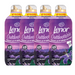 Lenor Outdoorable Fabric Conditioner Moonlight Lily 966ml(69 Washes) Assorted Packs Laundry - Fabric Conditioner Lenor Pack of 4