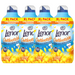 Lenor Outdoorable Fabric Conditioner Summer Breeze 1204ml(86 Washes) Assorted Packs Laundry - Fabric Conditioner Lenor Pack of 4