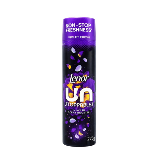 Lenor Unstoppables Scent Beads Violet Fresh 275g Assorted Packs Laundry Scent Booster Lenor Pack of 1