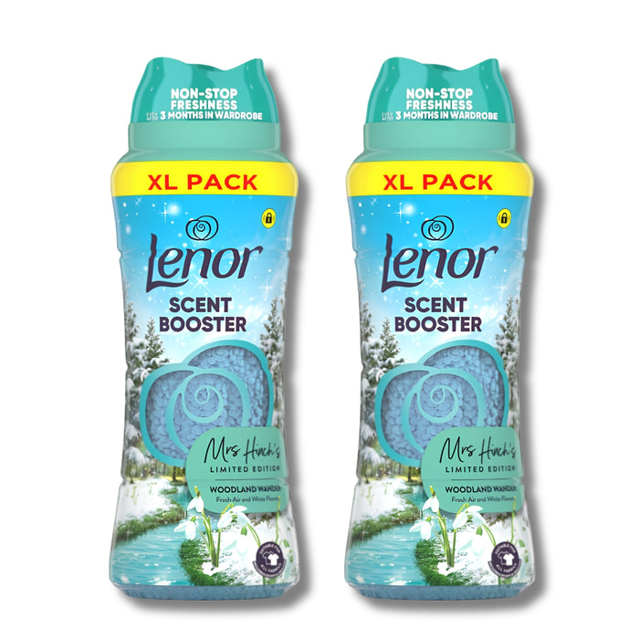 Lenor Beads Woodland Wander 495g Assorted Packs Laundry - Scent Boosters & Sheets Lenor Pack of 2