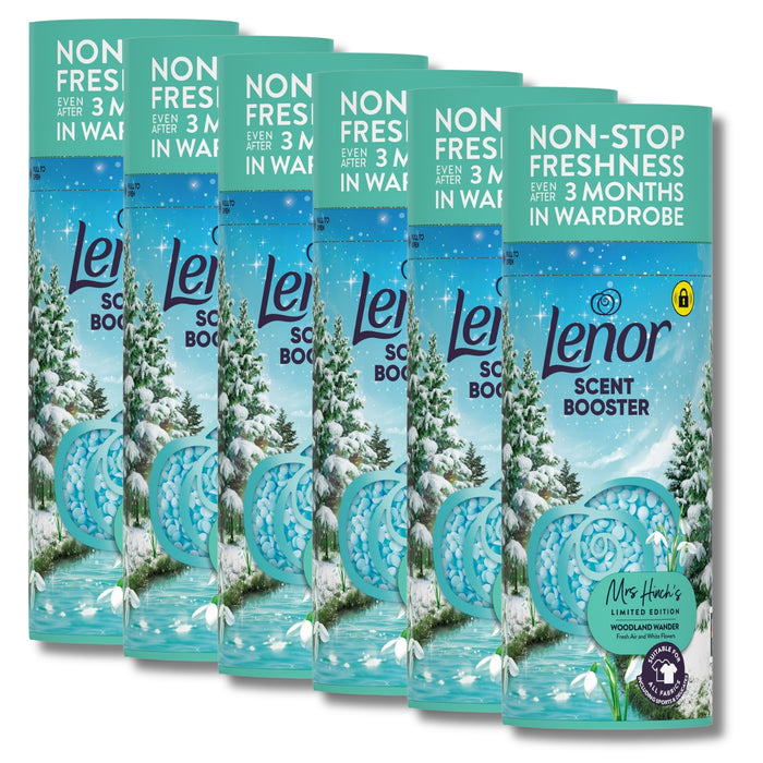 Lenor Beads Woodland Wander 168g Assorted Packs Laundry - Scent Boosters & Sheets Lenor Pack of 6