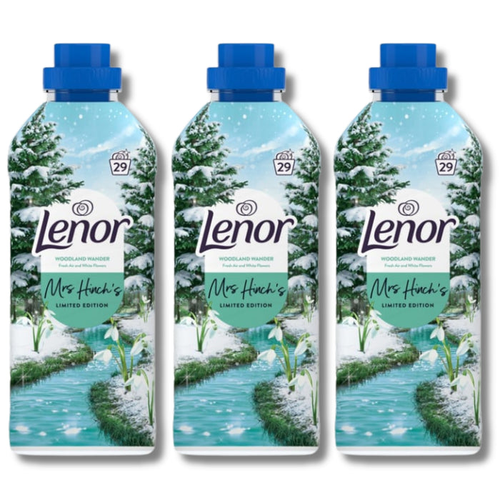 Lenor Fabric Conditioner Woodland Wander 29 Wash Assorted Packs Laundry - Fabric Conditioner Lenor Pack of 3