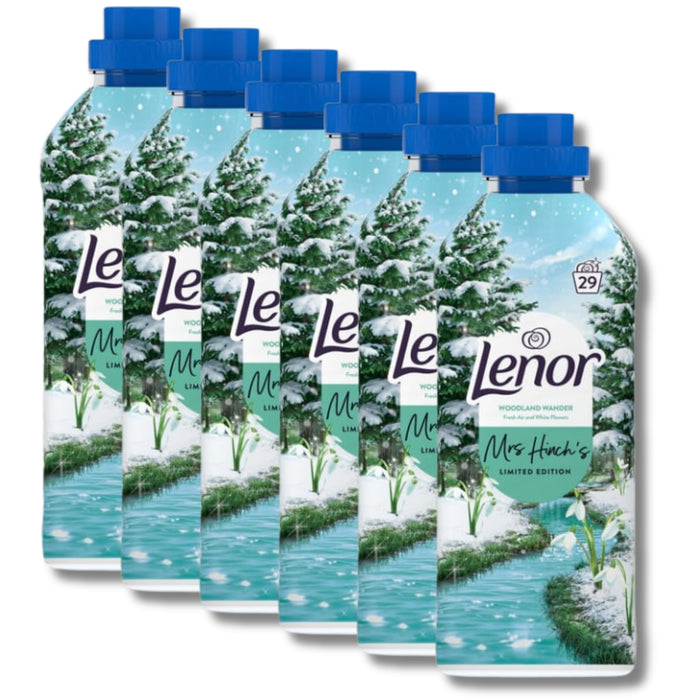 Lenor Fabric Conditioner Woodland Wander 29 Wash Assorted Packs Laundry - Fabric Conditioner Lenor Pack of 6