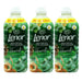 Lenor Fabric Conditioner Unwind Sandalwood and Eucalyptus 50 Washes Assorted Packs Laundry - Fabric Conditioner Lenor Pack of 3