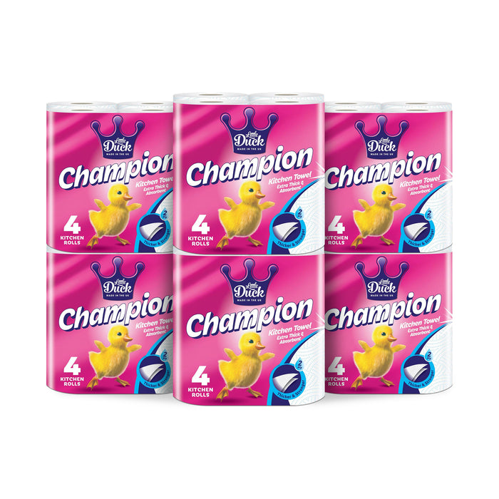 24 Kitchen Paper Towel Rolls Champion Kitchen Roll Champion