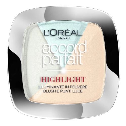 L'Oreal Accord Parfait Illuminating Highlighter 302R Icy Glow Highlighters & Luminizers l'oreal   