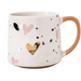 Luxury Ceramic Bone China Coffee Mug with Gold Heart Design 500ml Assorted Designs Mugs FabFinds Brown