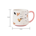 Luxury Ceramic Bone China Coffee Mug with Gold Heart Design 500ml Assorted Designs Mugs FabFinds