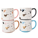 Luxury Ceramic Bone China Coffee Mug with Gold Heart Design 500ml Assorted Designs Mugs FabFinds