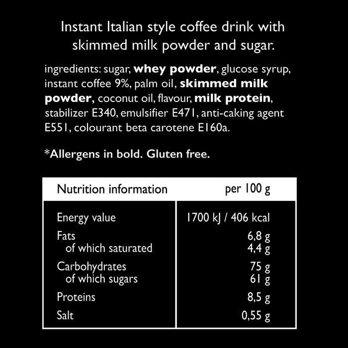 Lyons Premium Instant Hazelnut Cappuccino Coffee x 12 Sachets 15g - 6 Pack Tesco Tesco