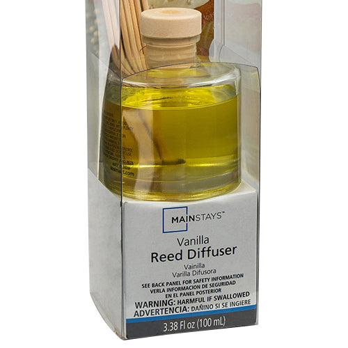 Mainstays Vanilla Scented Reed Diffuser 100ml Diffusers Mainstays   