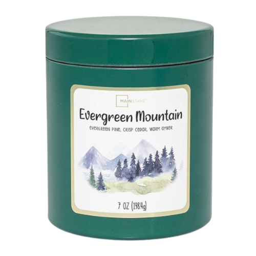 Mainstays Evergreen Mountain Scented Candle 7oz (198.4g) Candles Mainstays