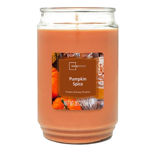 Mainstays Pumpkin Spice Candle 20oz (566g) Candles Mainstays