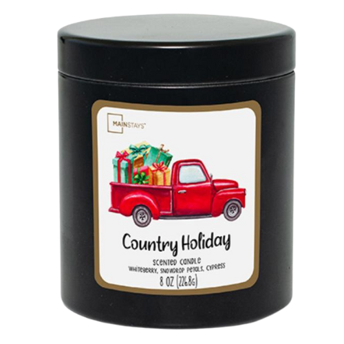 Mainstays Country Holiday Scented Candle 8oz (226g) Candles Mainstays