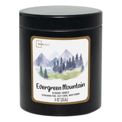 Mainstays Evergreen Mountain Scented Candle 8oz (226g) Candles Mainstays