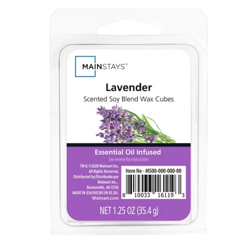 Mainstays Lavender Wax Melt Cubes 6 Pack 35.4g Wax Melts Mainstays