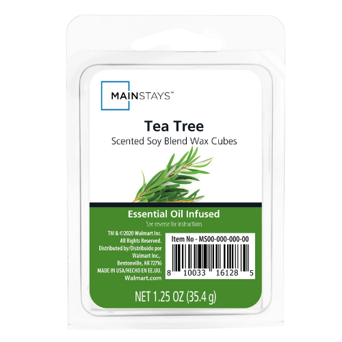 Mainstays Tea Tree Wax Melt Cubes 6 Pack 35.4g Wax Melts Mainstays