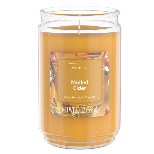 Mainstays Mulled Cider Scented Candle 20oz (566g) Candles Mainstays