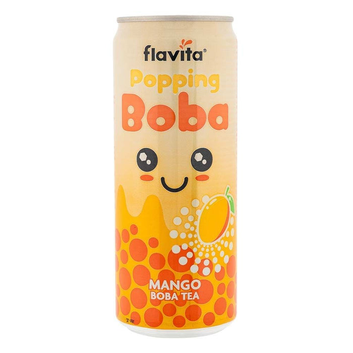 Flavita Popping Boba Tea Assorted Flavours Drinks flavita Mango Pack of 1