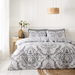 Margaux Printed Duvet Cover Set Assorted Duvet Sets FabFinds Double Charcoal