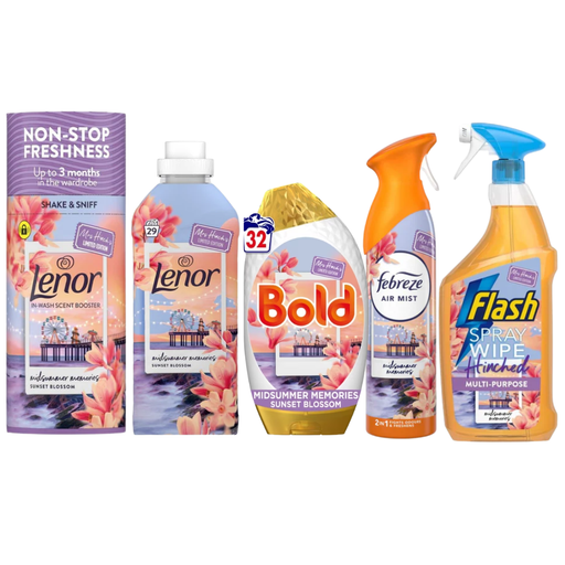 Mrs Hinch Midsummer Memories Home cleaning Bundle 5 piece Cleaning Bundles FabFinds