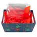 Traditional Print Fill Your Own Christmas Hamper Assorted Design Christmas Wrapping & Tissue Paper FabFinds Dark Blue