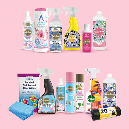 15 for £20 Mix and Match Household Cleaning Bundle Cleaning Bundles FabFinds