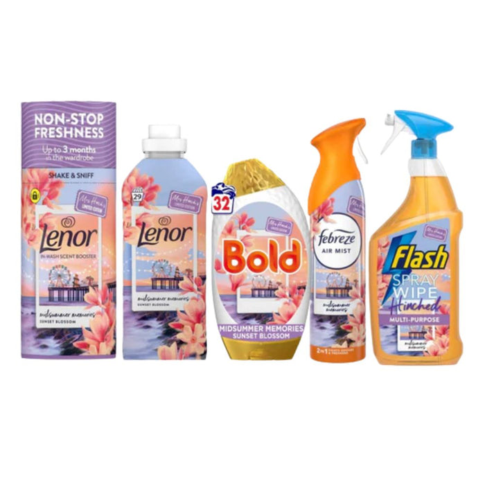 Mrs Hinch Midsummer Memories Home cleaning Bundle 5 piece Cleaning Bundles FabFinds