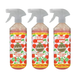 Fabulosa Fruity Cherry Multipurpose Cleaning Spray 750ml Assorted Packs Fabulosa Multi-Purpose Cleaner Fabulosa Pack of 3